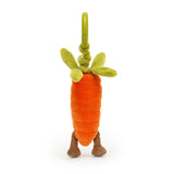 JellyCat Hochet Vibrant Carotte Arrière - VVJ4C
