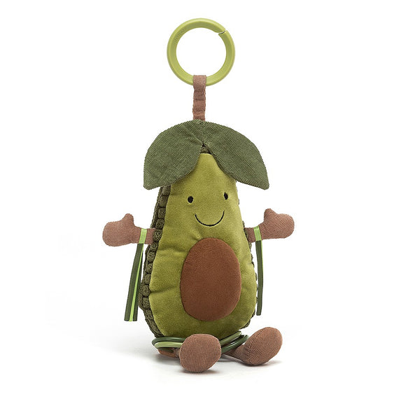JellyCat Jouet D'Activités Avocat Pour Bébés - AAT2C - Assis