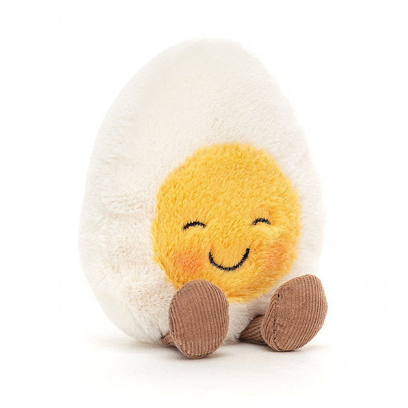 JellyCat Peluche Amuseable Egg Blushing Oeuf Rougit Face