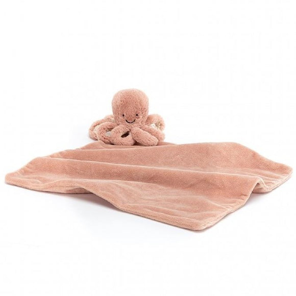 JellyCat Peluche Bashful Octopus Pieuvre Soother Unfold