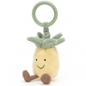 JellyCat Peluche Bashful Pineapple Jitter Jouet Ananas