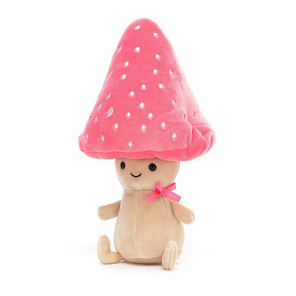 JellyCat Peluche Fun-Guy Pattie Le Champignon Face