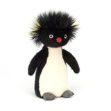 JellyCat Peluche Ronnie Rockhopper Penguin Gorfou Sauteur Face