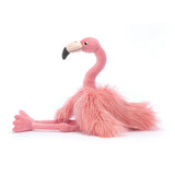 JellyCat Rosario Flamingo Flamant Rose Toutou Profil
