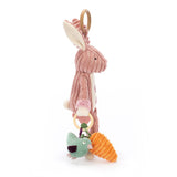 Jellycat - Jouet d_activités Pour Bébés Lapin Rose SRA2B_1 Profil