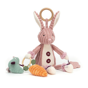 Jellycat - Jouet d_activités Pour Bébés Lapin Rose SRA2B