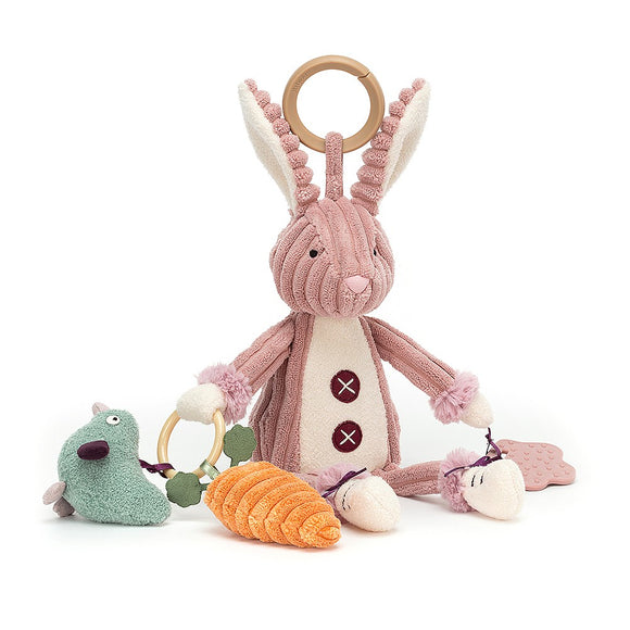 Jellycat - Jouet d_activités Pour Bébés Lapin Rose SRA2B