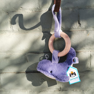 Jellycat Peluche De Dentition Wilbur La Baleine