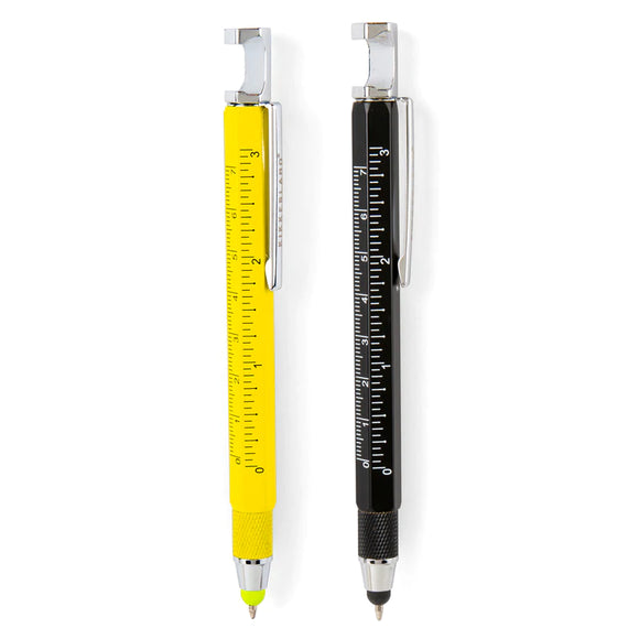 Kikkerland Stylo 7-in-1 Gadget Pen