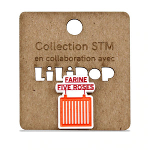 LiliPop - Collection STM - Epinglette - Farine Five Roses 1