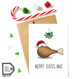 Made In Happy - Carte De Noël - Merry Cuisse-Mas