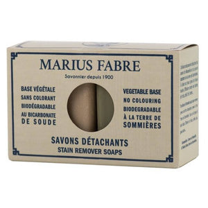 Marius Fabre Duo De Savons Détachants Au Bicarbonate De Soude Et Terre De Sommières 2 X 150g