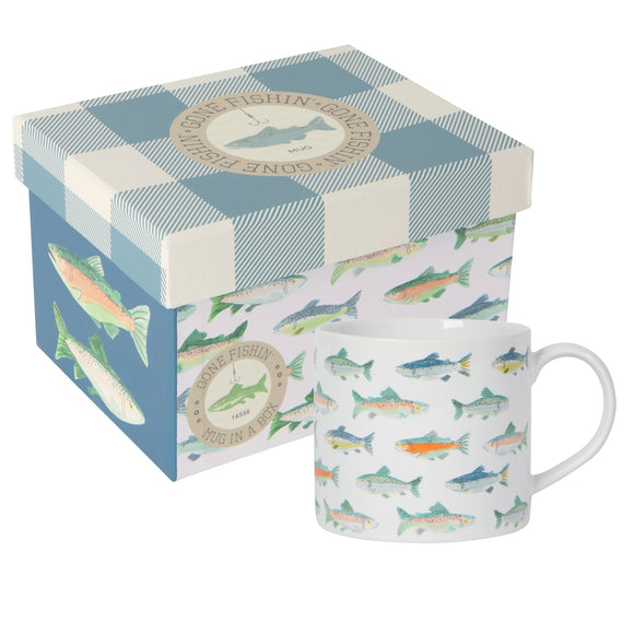 Now Design - Tasse En Boîte Gone Fishin Mug In A Box Tasse