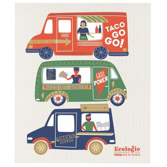 Now Design Ecologie Lingette Suédoise Swedish Sponge Cloth Food Trucks