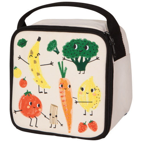 Now Design Let's Do Lunch Bag Sac Lunch Funny Food