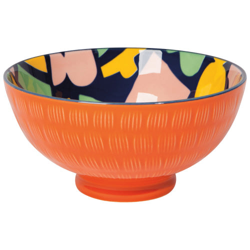 Now Design Moyen Bol Abstrait Bowl Stamped 6inch Doodle