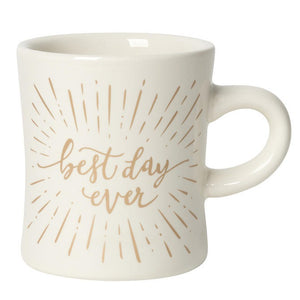 Now Design Tasse Best Day Ever Sur Fond Blanc