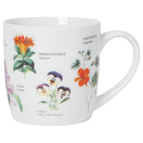 Now Design Tasse Fleurs COmestibles Sur Fond Blanc