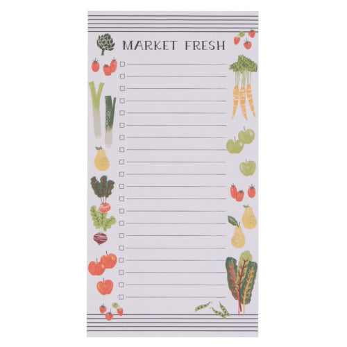 Now Designs - Bloc Note Farmers Market NotePad