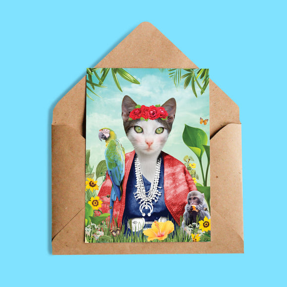 Oui Manon - Carte De Souhaits So Meow Frida Catlow