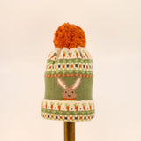 Powder Design Bonnet Enfant Lapin Carottes Kids Knitted Hat Bunny Carrot
