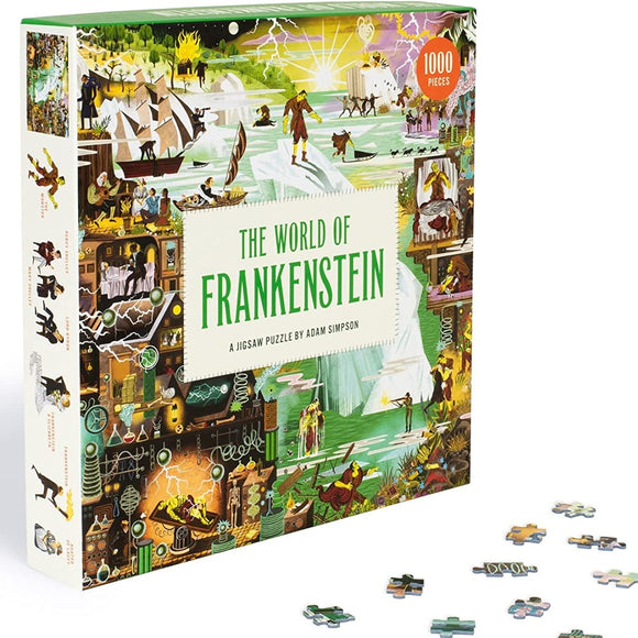 Raincoast Casse-Tête Frankenstein Puzzle Avec Morceaux
