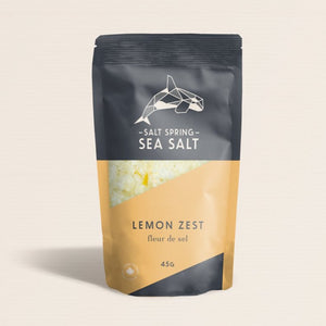 Salt Spring Sea Salt Lemon Zest Sel Zeste Citron