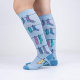 Sock It To Me - Bas Femme Genoux - Socks On Socks -N5570 b