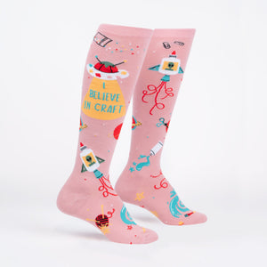 Sock It To Me - Bas Knee High - I Believe In Craft