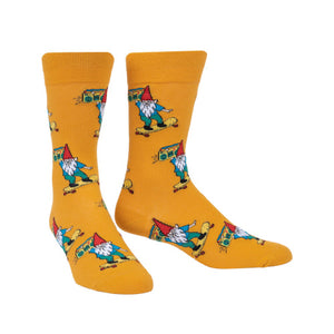 Sock It To Me - Mens crew - Gnarly Gnome