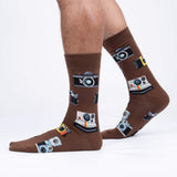 Sock It To Me Bas Homme Men's Crew Strike A Pose 1