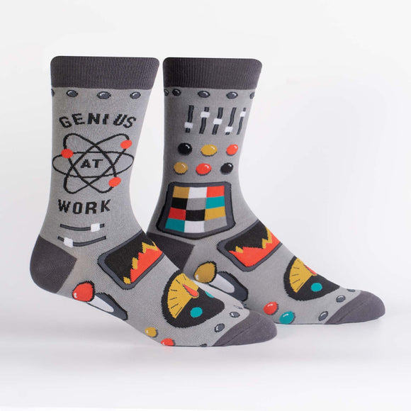 Sock It To Me Bas Hommes Genius At Work - MEF0344