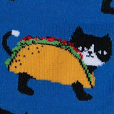 Sock It To Me Femme Bas GMi Hauteur Let's Taco Bout Cats 3