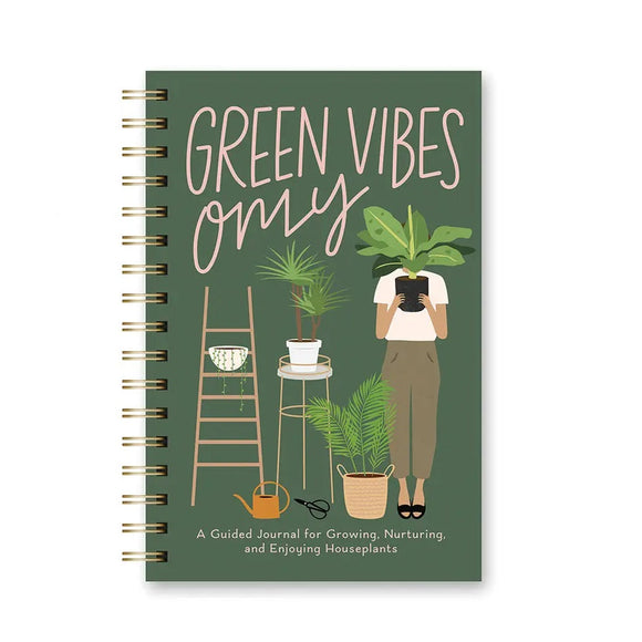 Studio Oh Carnet Green Vibes Only Journal