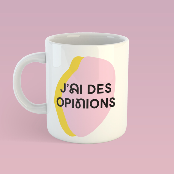 Tasse Oui Manon Sans Dessins J'Ai Des Opinions
