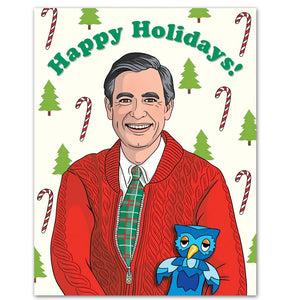 The Fond Carte De Noël Mr Rogers Holiday Card