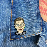 The Found Épinglette Ruth Bader Ginsburg Pin Sur Jeans