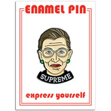 The Found Épinglette Ruth Bader Ginsburg Pin