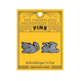 Unemployed Philosopher Guild Cat Pin Emballage