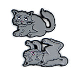 Unemployed Philosopher Guild Cat Pin