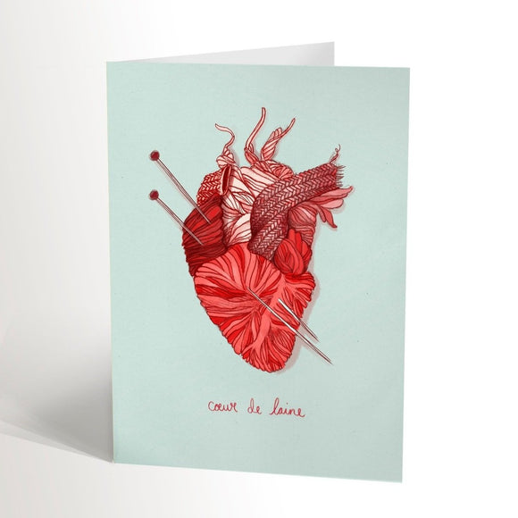 Valerie Boivin Carte Coeur De Laine