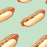 Valerie Boivin Carte Hot Dog Motif