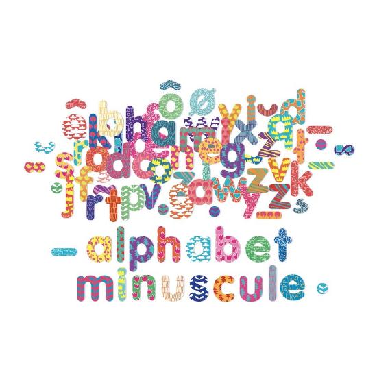 Alphabet magnétique minuscule – KitschÀ l'Os ou pas