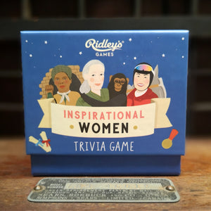 Wild & Wolf Ridley Inspirational Women Trivia Game