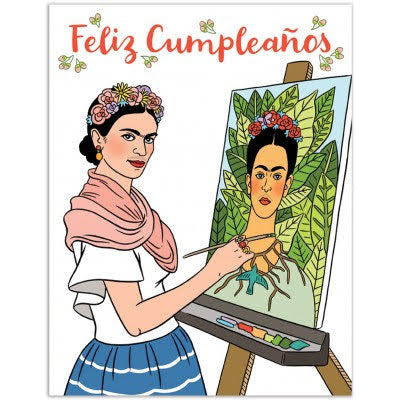 Carte de fête Frida - Feliz Cumpleanos