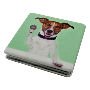 Giftcraft Miroir Poche Chien Jack Russel